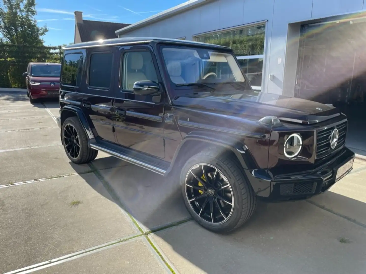 Mercedes-Benz G 400 22" BRABUS  LICHTE VRACHT  MASAGE STANDVERWARMING Rood - 2