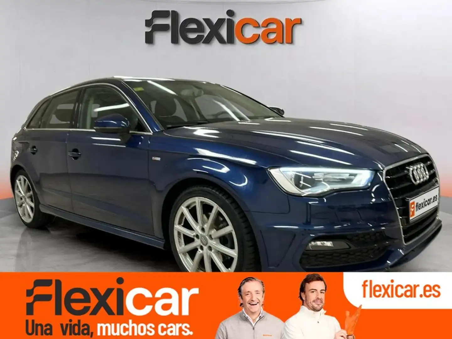 Audi A3 Sportback 1.4 TFSI 125cv S line edition Blauw - 1