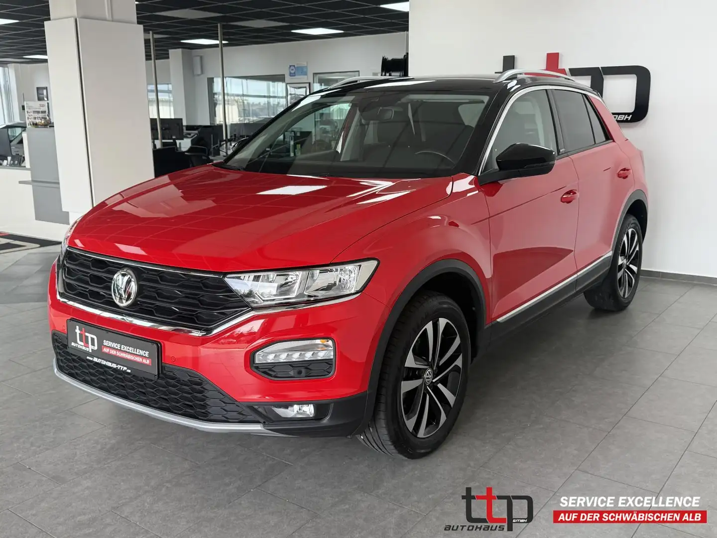 Volkswagen T-Roc 1.5 TSI United Digital-Tacho R.Kamera PDC Rot - 1