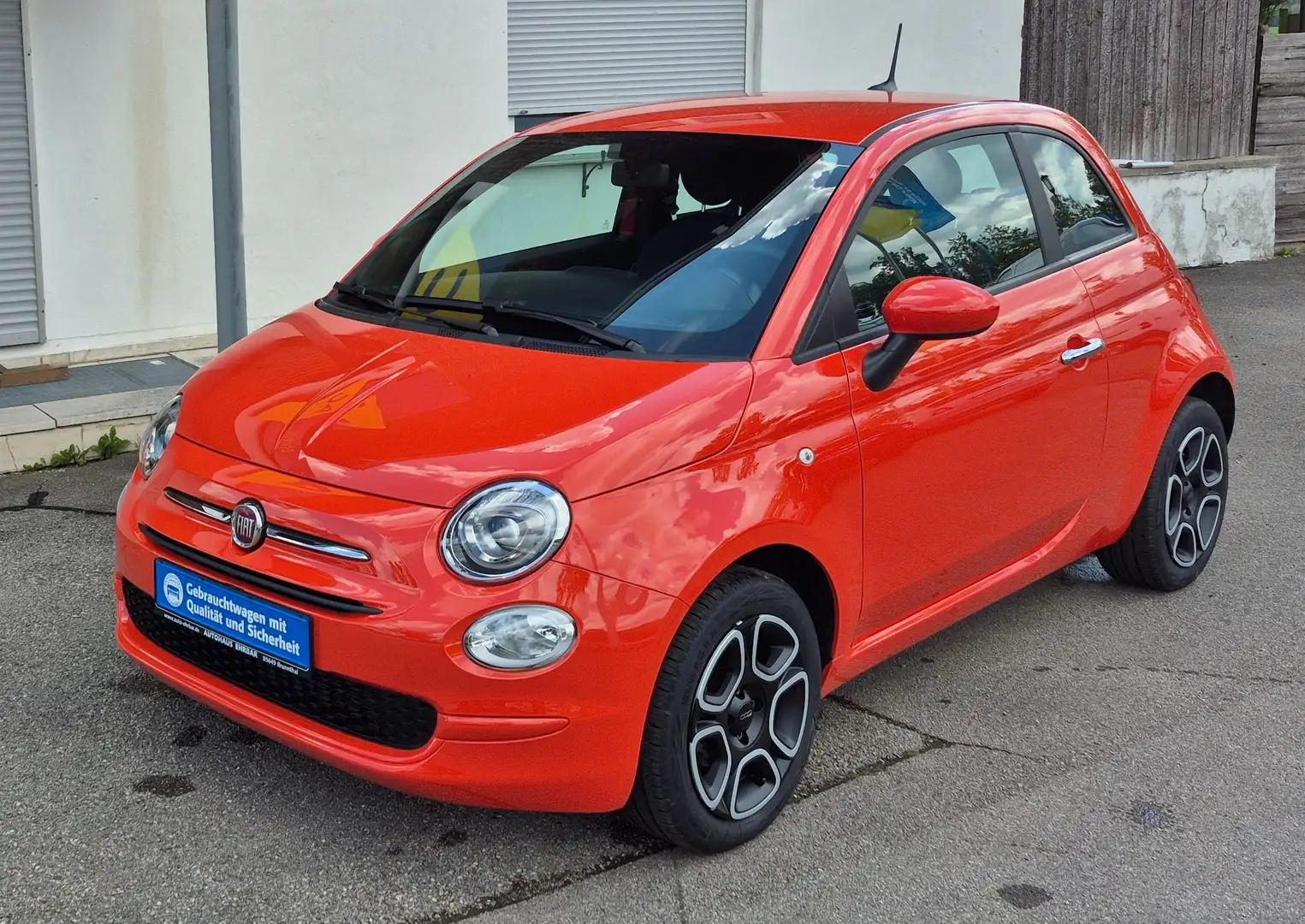 Fiat 500 Hybrid Club, Klima, CarPlay, DAB, Tempomat Oranje - 2