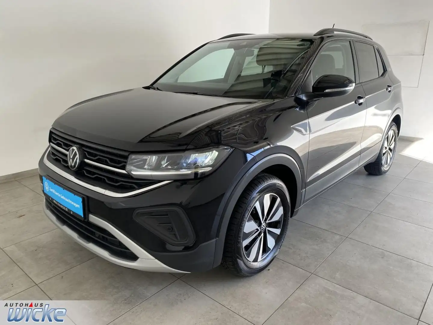 Volkswagen T-Cross 1.0 TSI Goal KLIMA PDC LED SCHEINWERFER SI Schwarz - 2