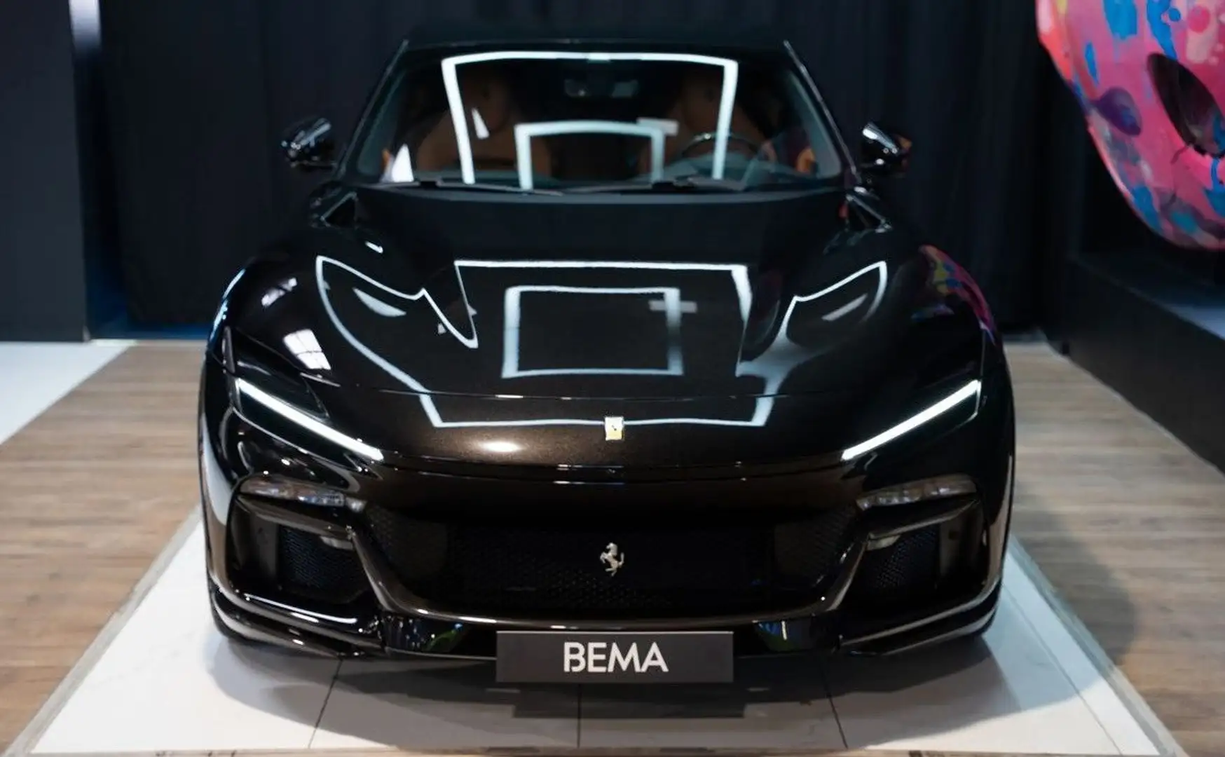 Ferrari Purosangue 6.5 V12 725cv | Origine France Toit pano Carbone Lift Caméras 360° À partir de 4980-mois Schwarz - 2