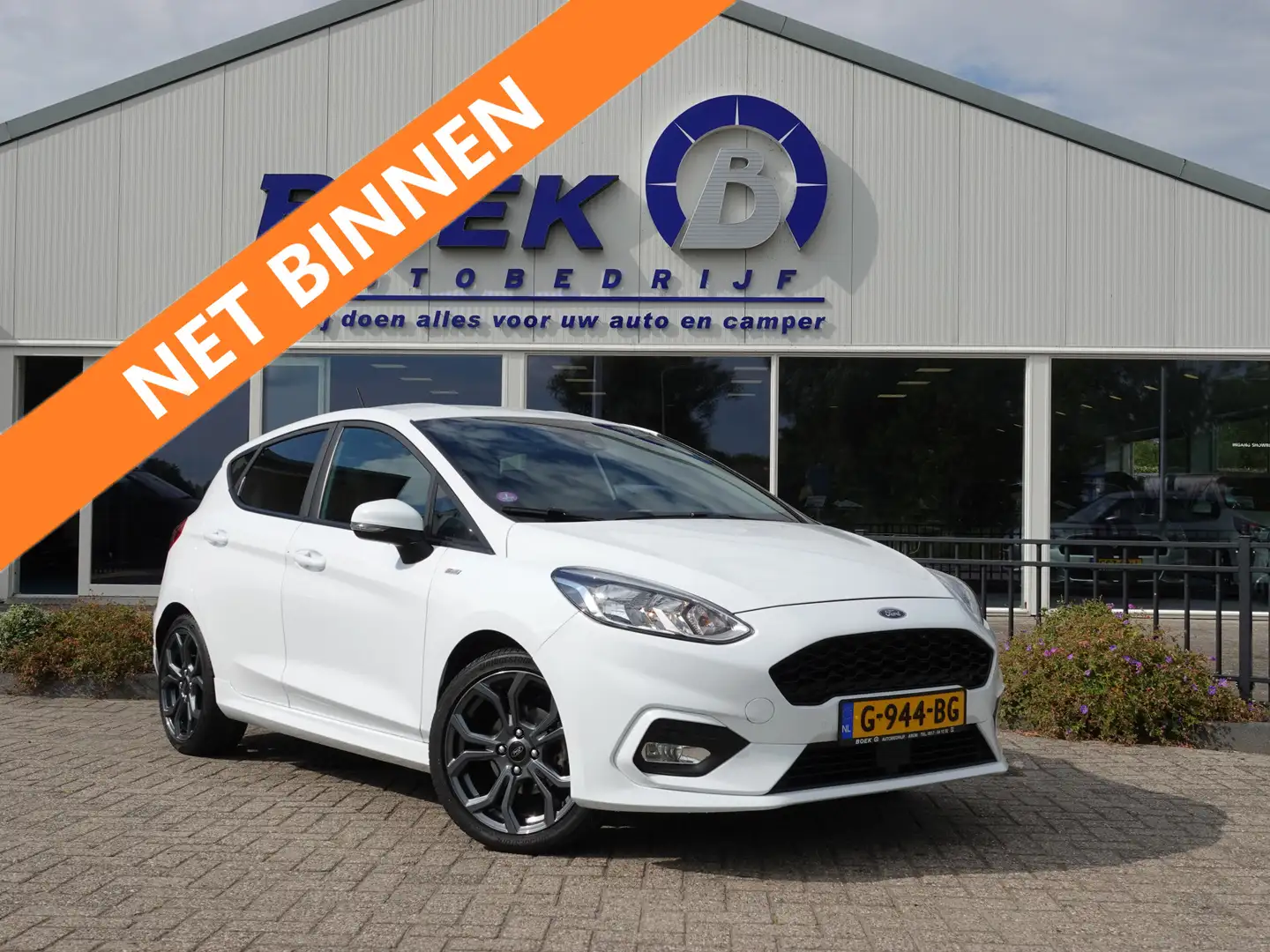 Ford Fiesta 1.0 EcoBoost 100PK ST-Line NAVI | LMV | PDC | CRUI Wit - 1