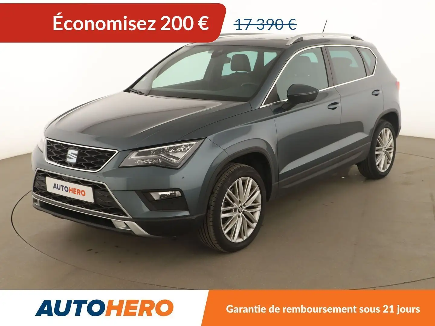 SEAT Ateca 1.4 EcoTSI ACT Xcellence DSG7 Gris - 1