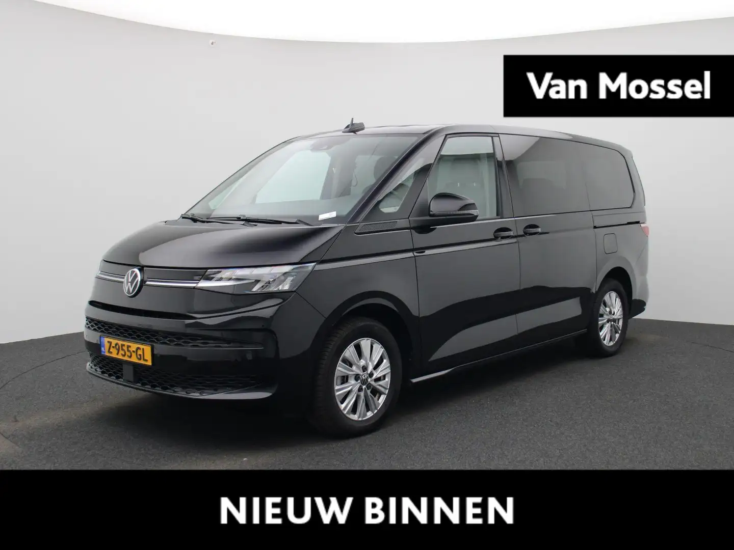 Volkswagen T7 Multivan 1.4 eHybrid L2 Life Edition 150 PK | Airco | 7 Zit Schwarz - 1