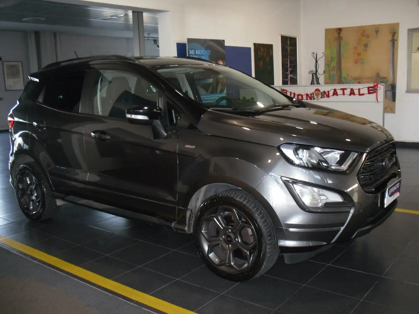 Ford EcoSport 1.0 ST-LINE 100cv BELLISSIMA Grigio - 2