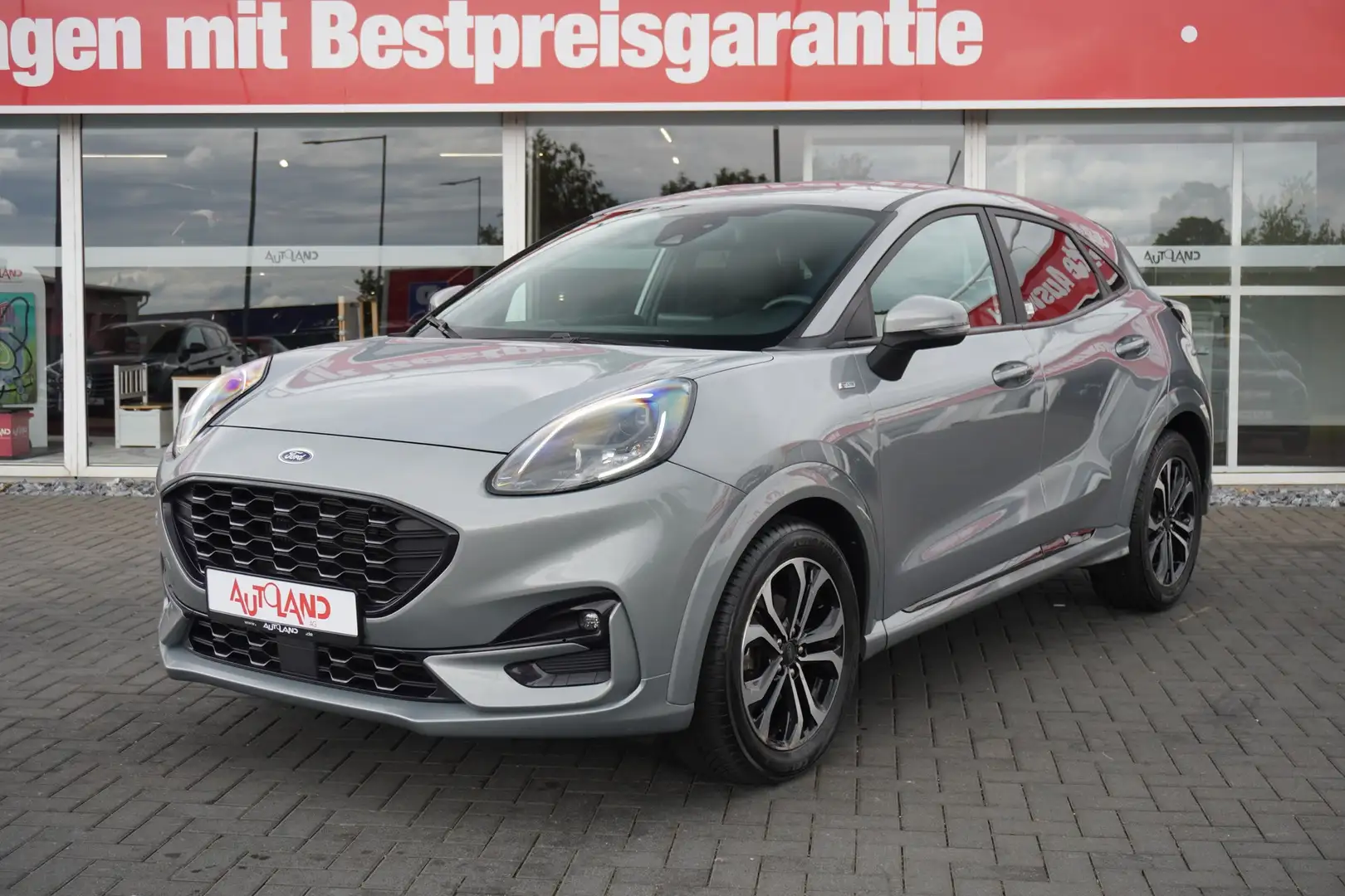 Ford Puma 1.0 EcoBoost Mild Hybrid ST-Linie LED Navi Grigio - 2