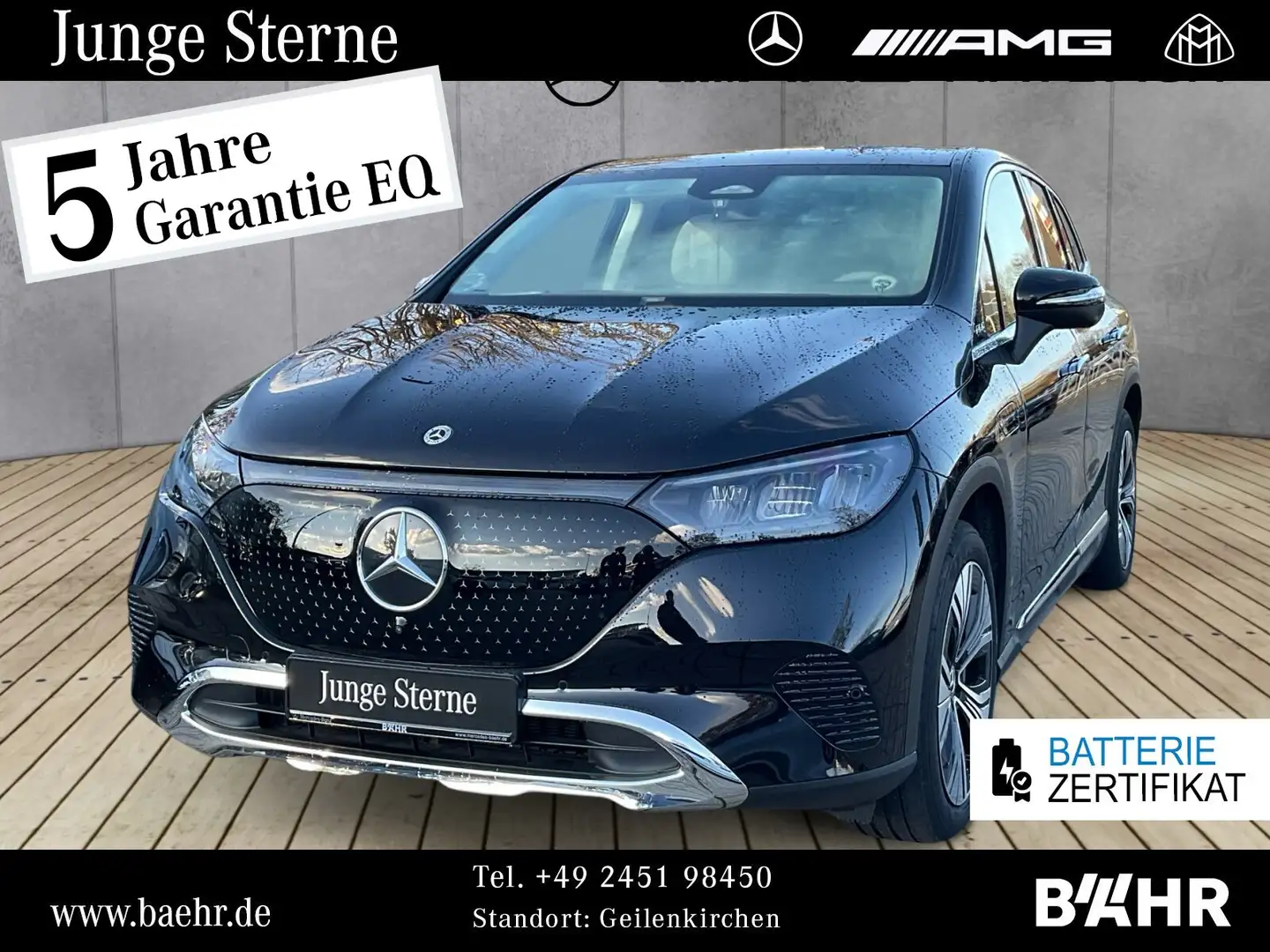Mercedes-Benz EQE SUV EQE 350+ SUV AHK/360°/"Flex-Bonus" - 3.850 Euro! Schwarz - 1