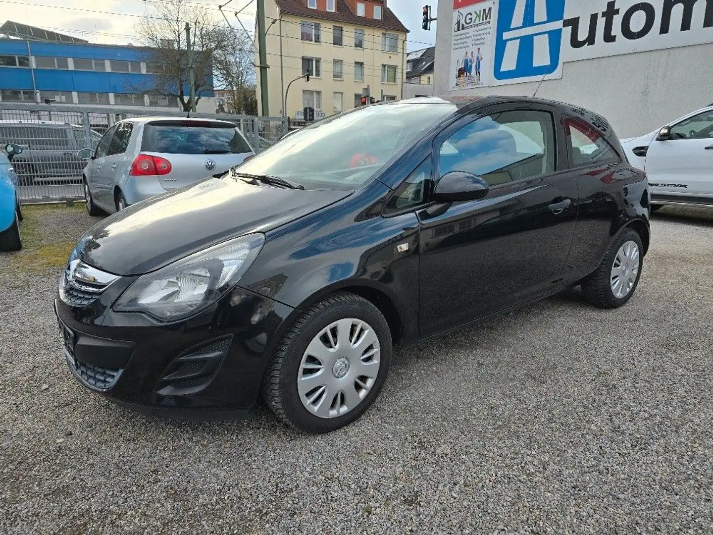 Opel Corsa D 1.2 Selection*Klima*69.000KM* Schwarz - 1