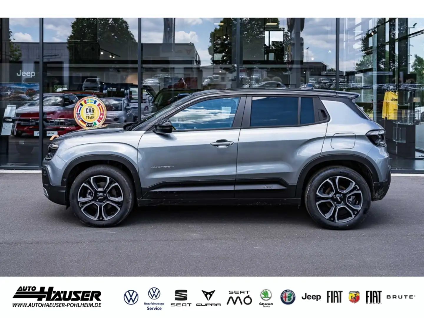 Jeep Avenger Elektro Summit NAVI KAMERA EL. HECKKL. LED ACC Grau - 2