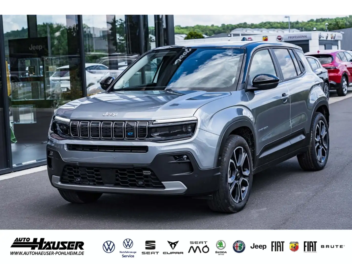 Jeep Avenger Elektro Summit NAVI KAMERA EL. HECKKL. LED ACC Grau - 1
