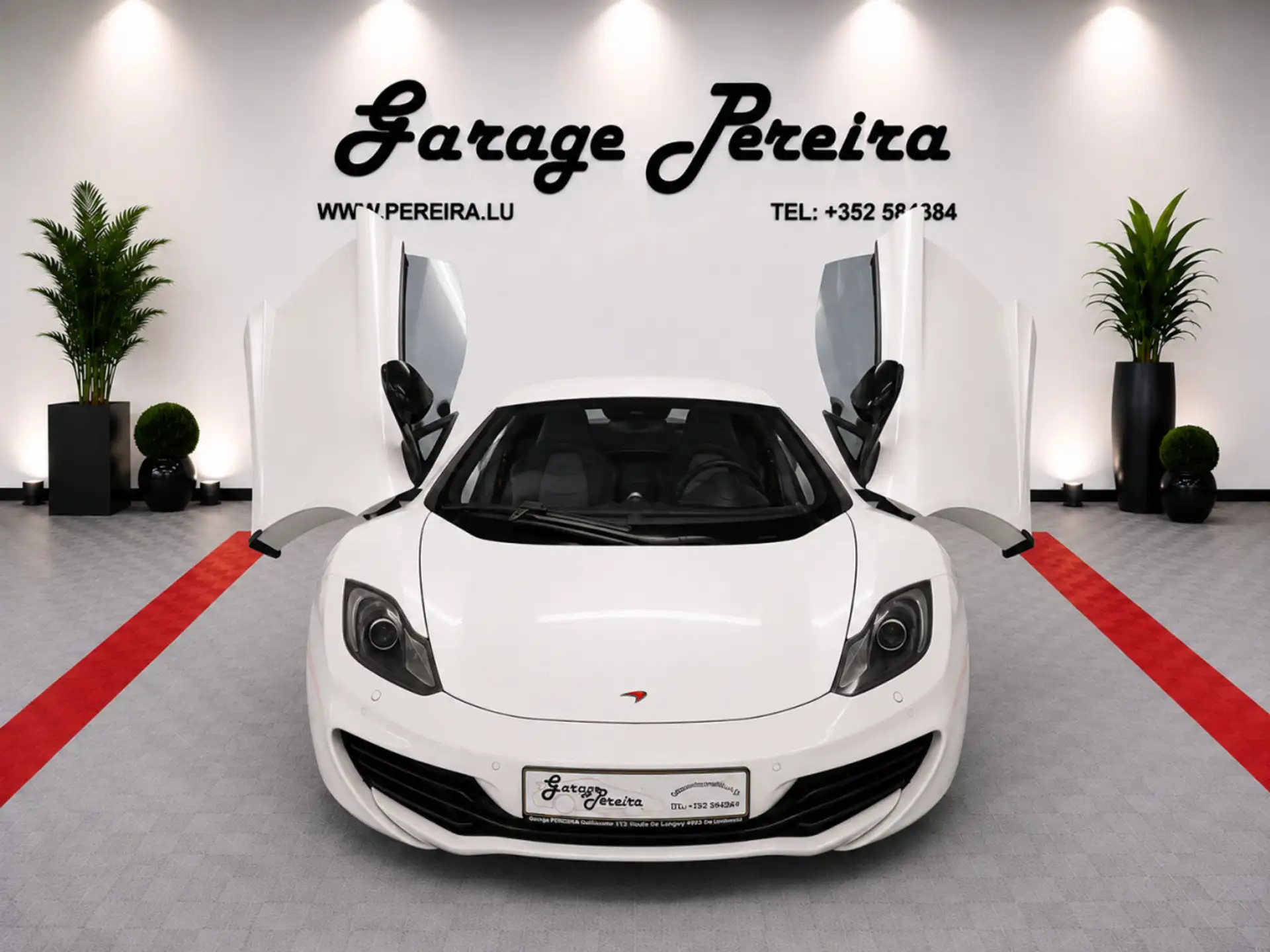 맥라렌 MP4-12C 12 C 2012 흰색 사진 2