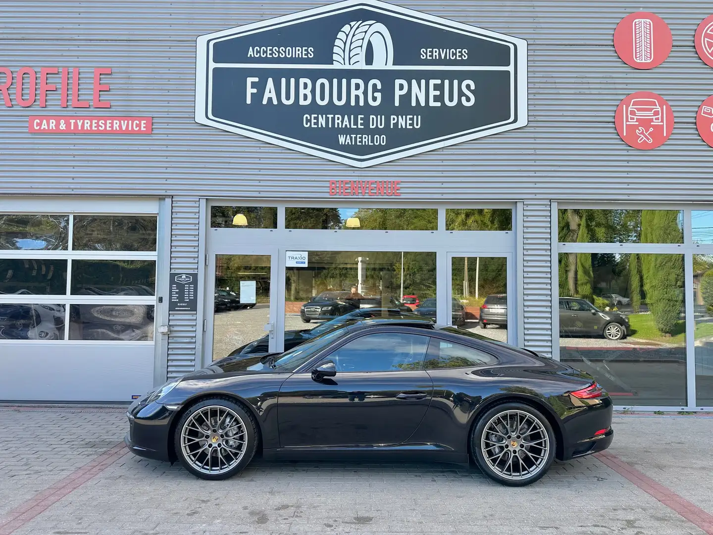 Porsche 911 *3.0*Turbo*2-PROP.*EURO-6C*PANO.*BOSE*SPYDER-RS* Noir - 2