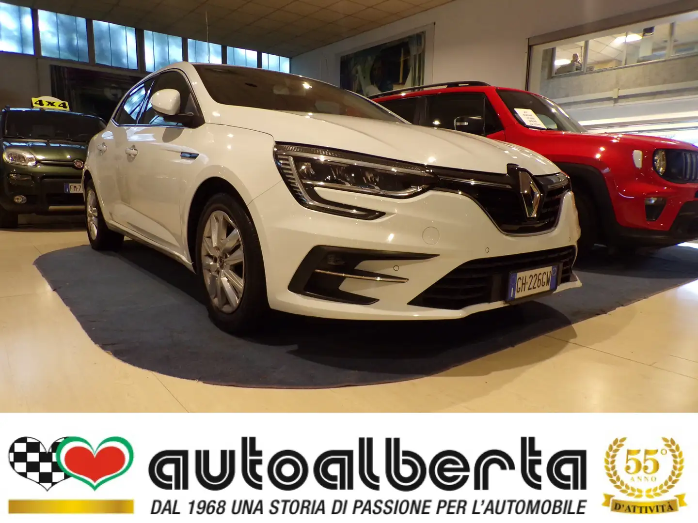 Renault Megane Berlina 1.3 tce Business 140cv fap Bianco - 1