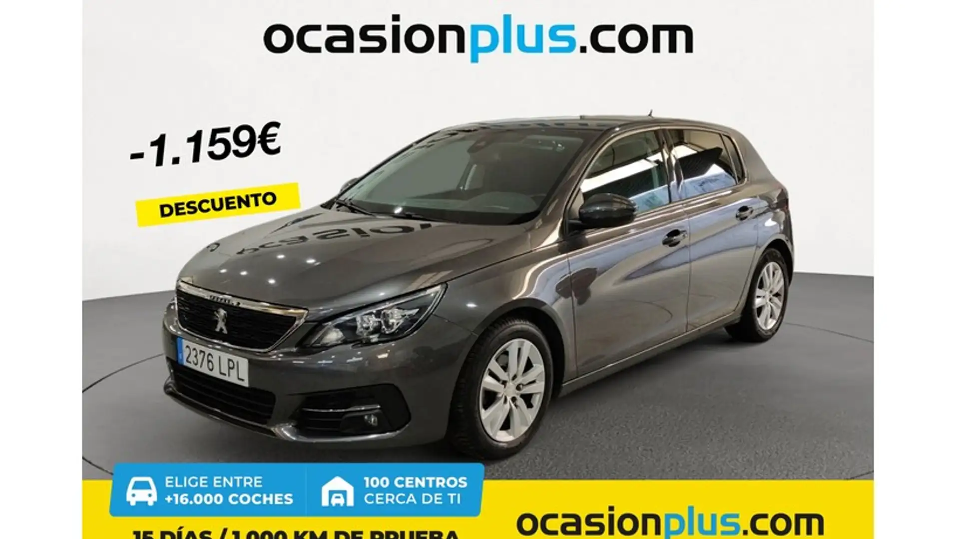 Peugeot 308 1.2 PureTech S&S Active Pack 130 Plateado - 1