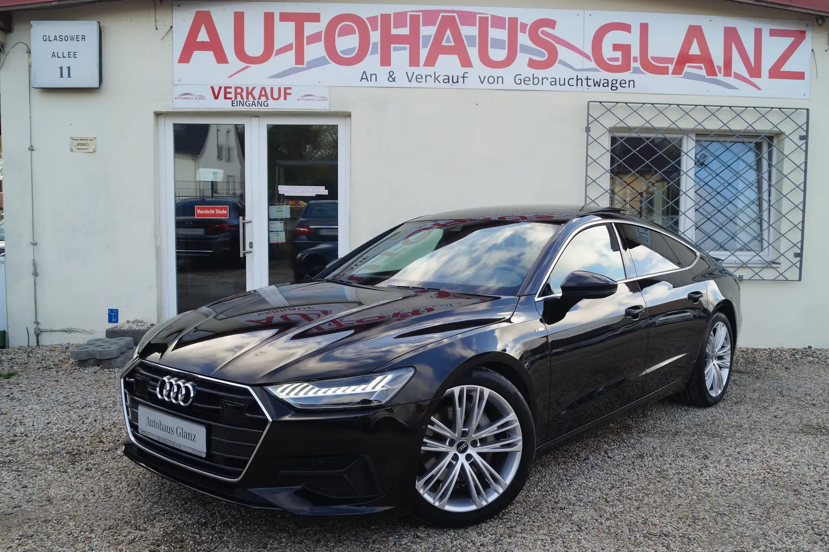 Audi A7 50 TDI quattro S line *Pano*HUD Noir - 1