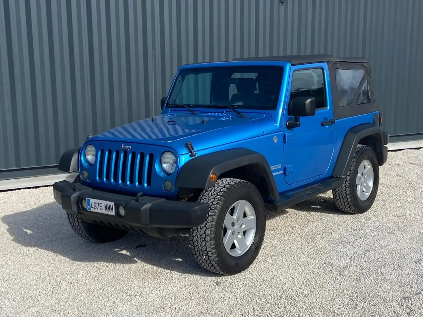 Jeep Wrangler Aut. Azul - 1