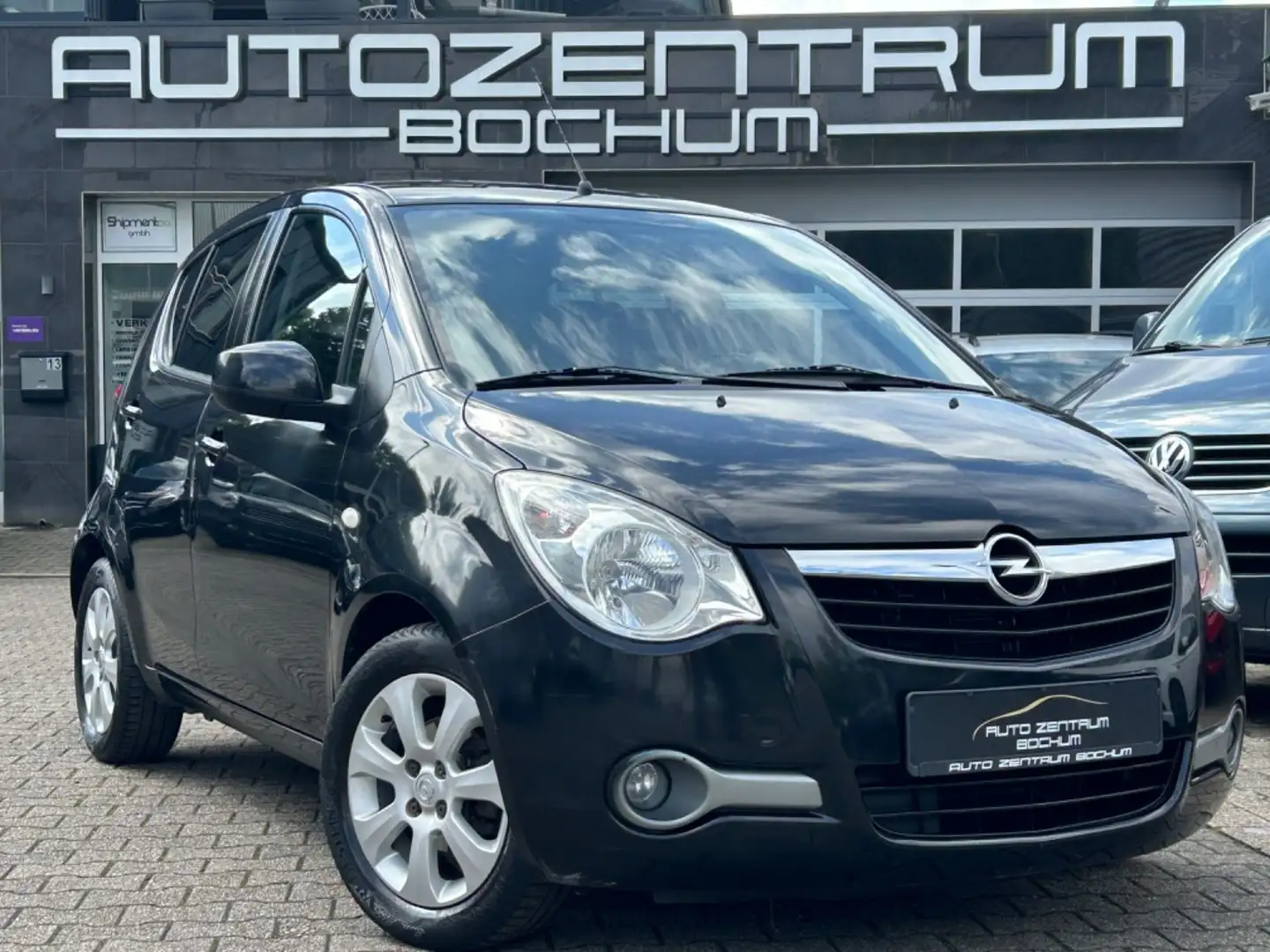 Opel Agila B Edition Klima 77 TKM Tüv Neu Schwarz - 1