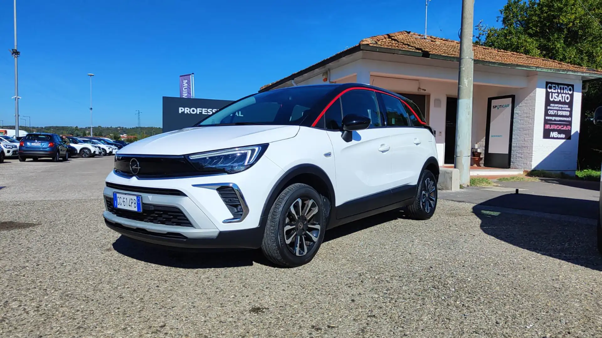 Opel Crossland Crossland 1.5 ECOTEC D 110 CV Start&Stop GS Line Bianco - 1