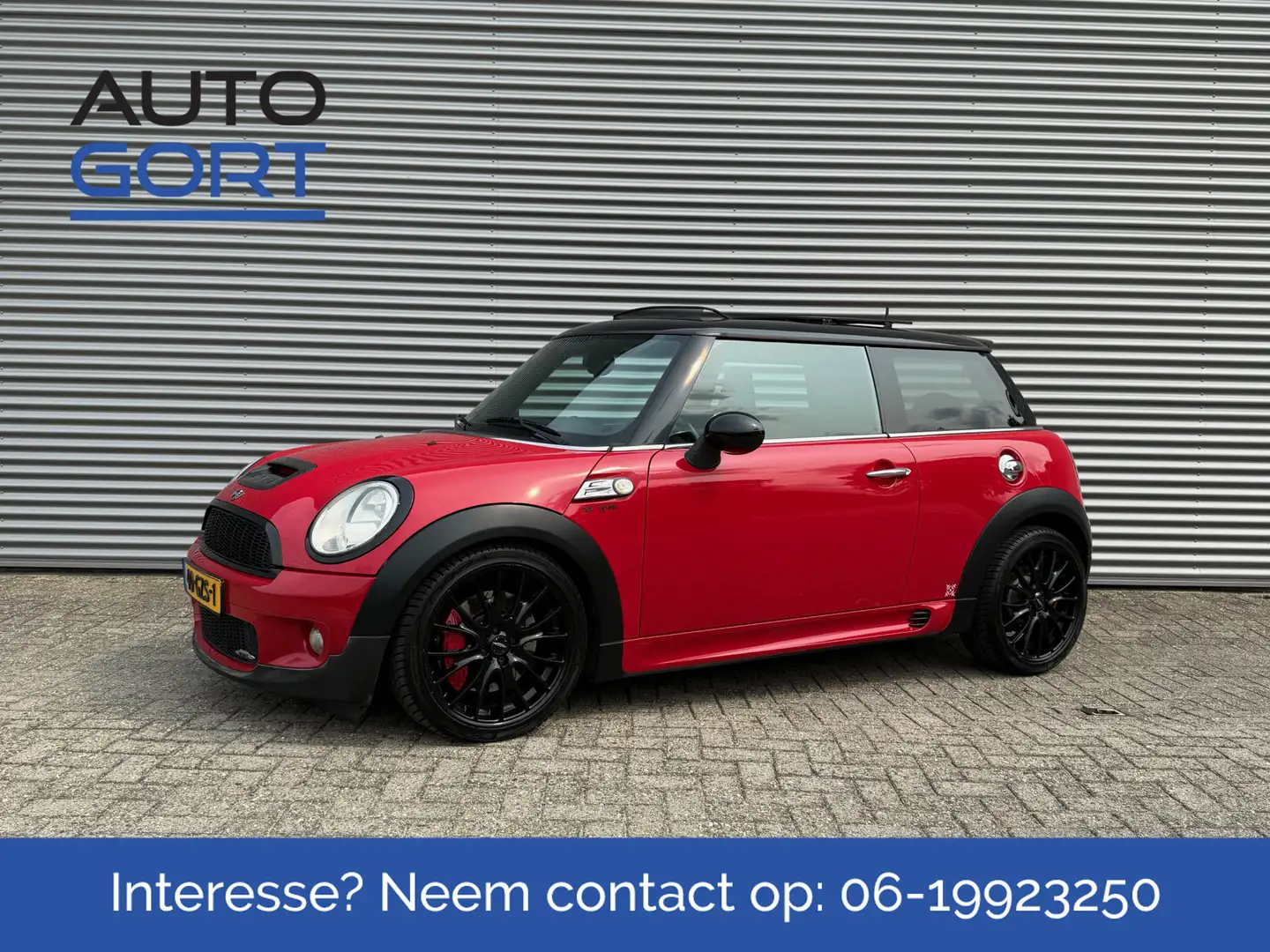 MINI John Cooper Works Mini 1.6 211pk | Recaro interieur | Panodak | Rojo - 1