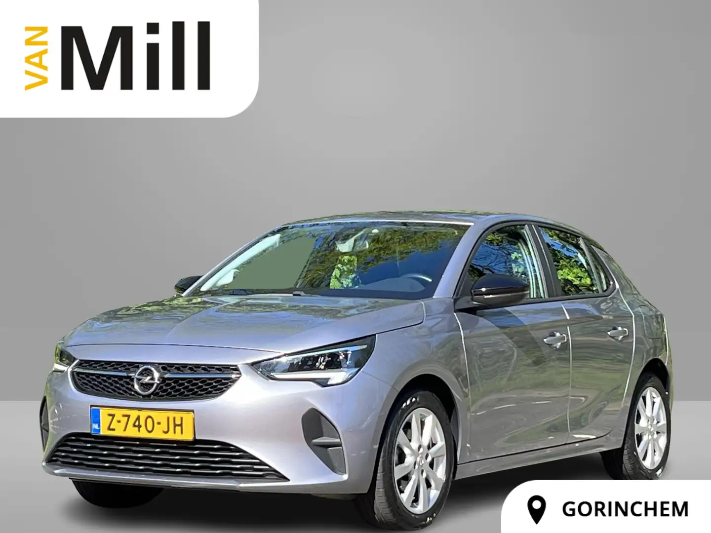 Opel Corsa 1.2 75 pk Edition+ |FULL LED KOPLAMPEN|NAVI PRO 7" Grijs - 1