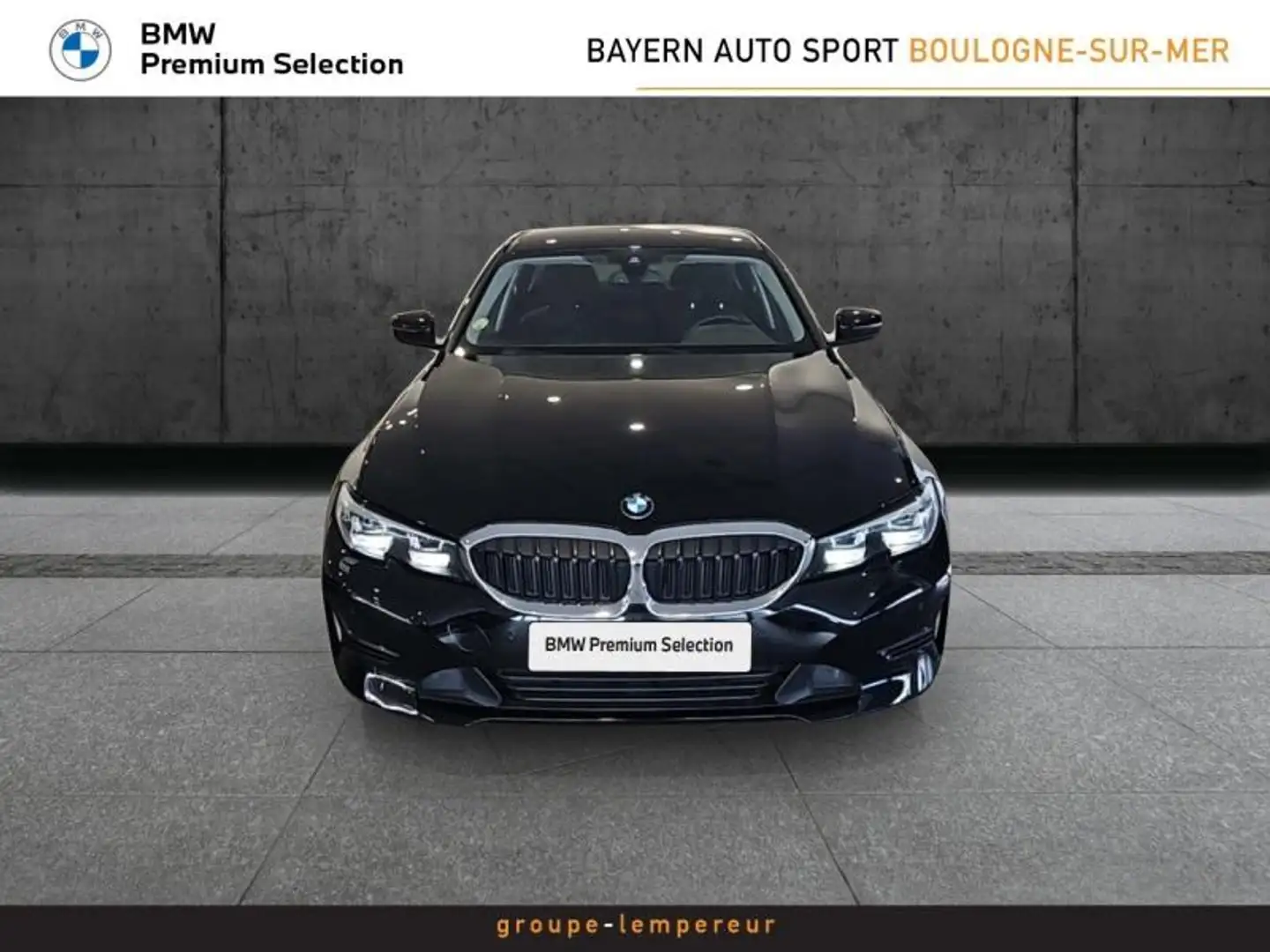 BMW 316 316dA MH 122ch Lounge Noir - 2