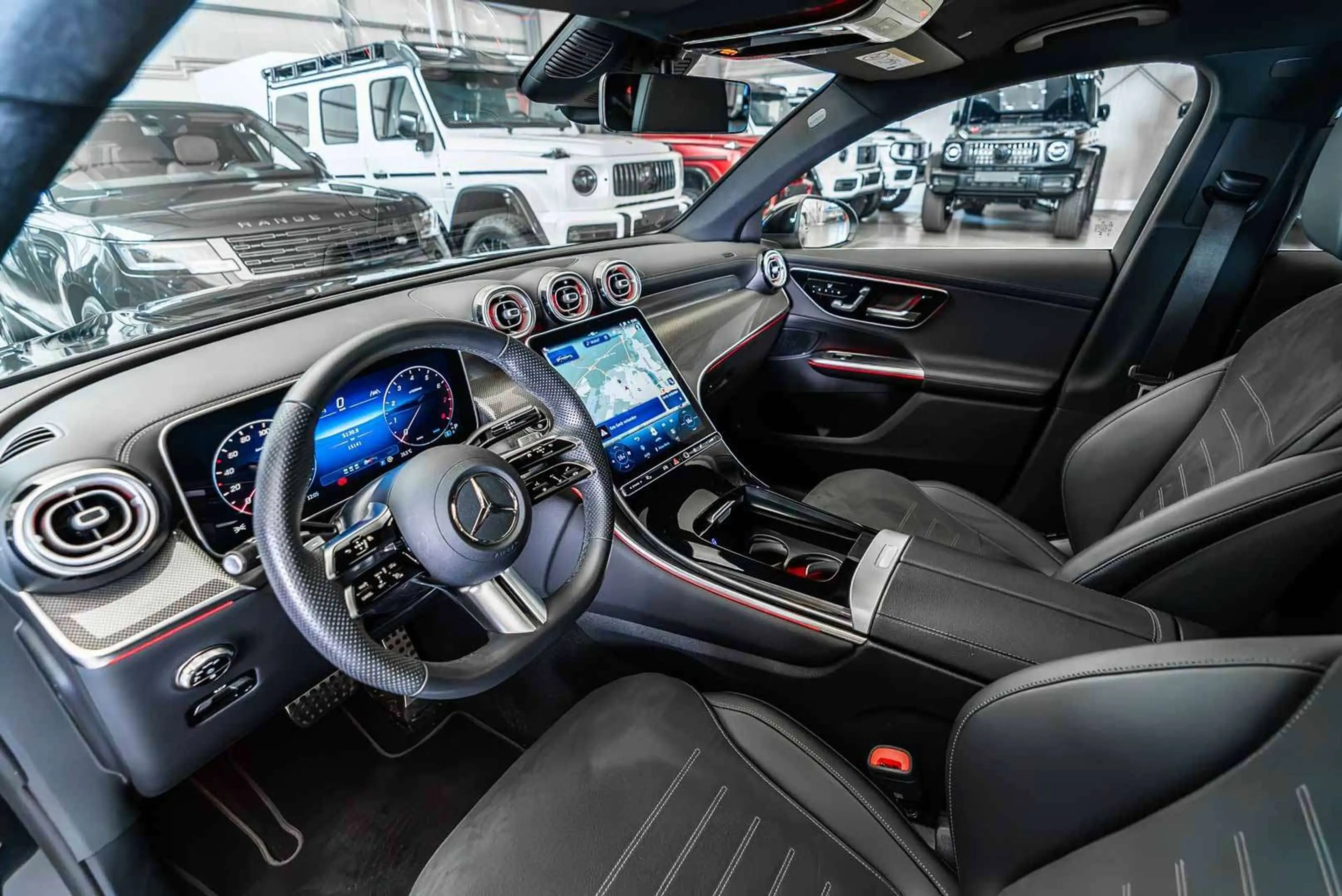 Mercedes-Benz GLC 200 4M Coupe AMG Line / Pano / AHK / Memo — photo 14