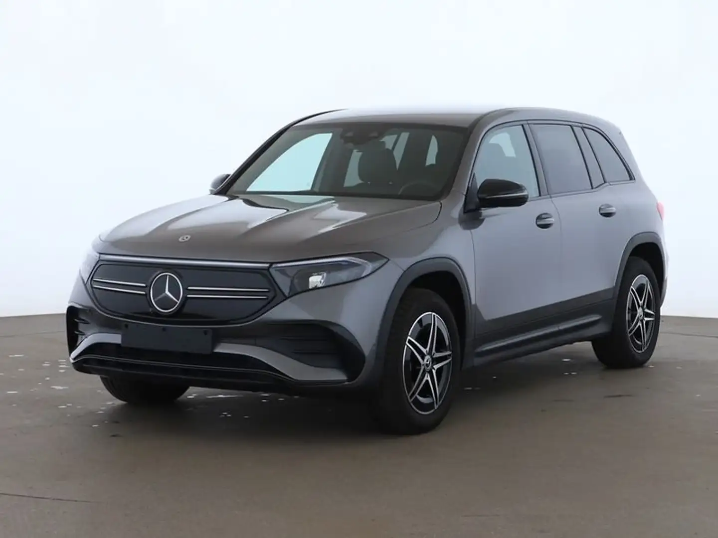 Mercedes-Benz EQB 250 + AMG Line 7-zit + PTS/cam/GPS/LED/Distr/DAB... Grijs - 1