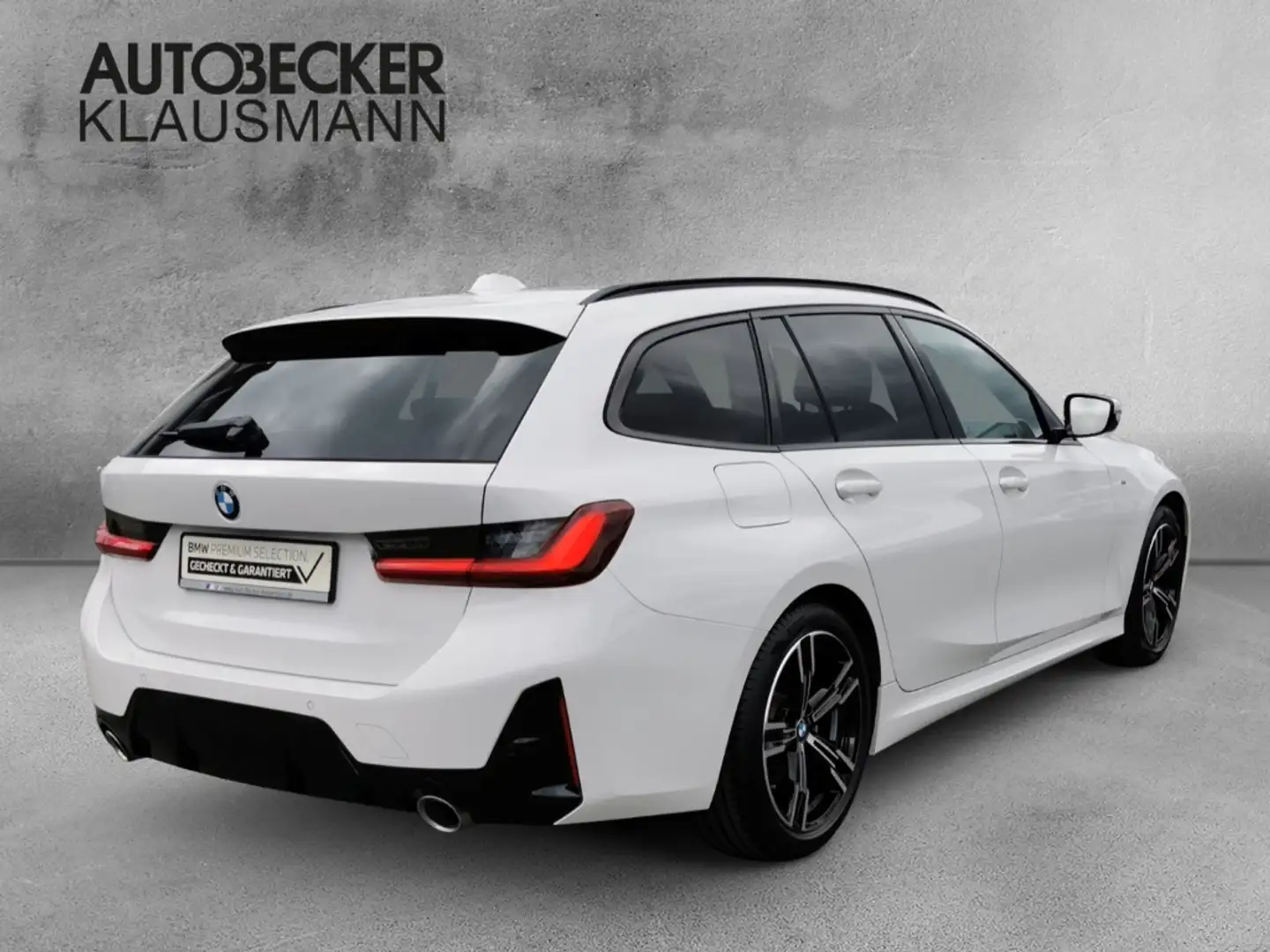 BMW 318 i TOURING AUTOMATIK M SPORT 18''AHK LC PLUS LED PD Weiß - 2