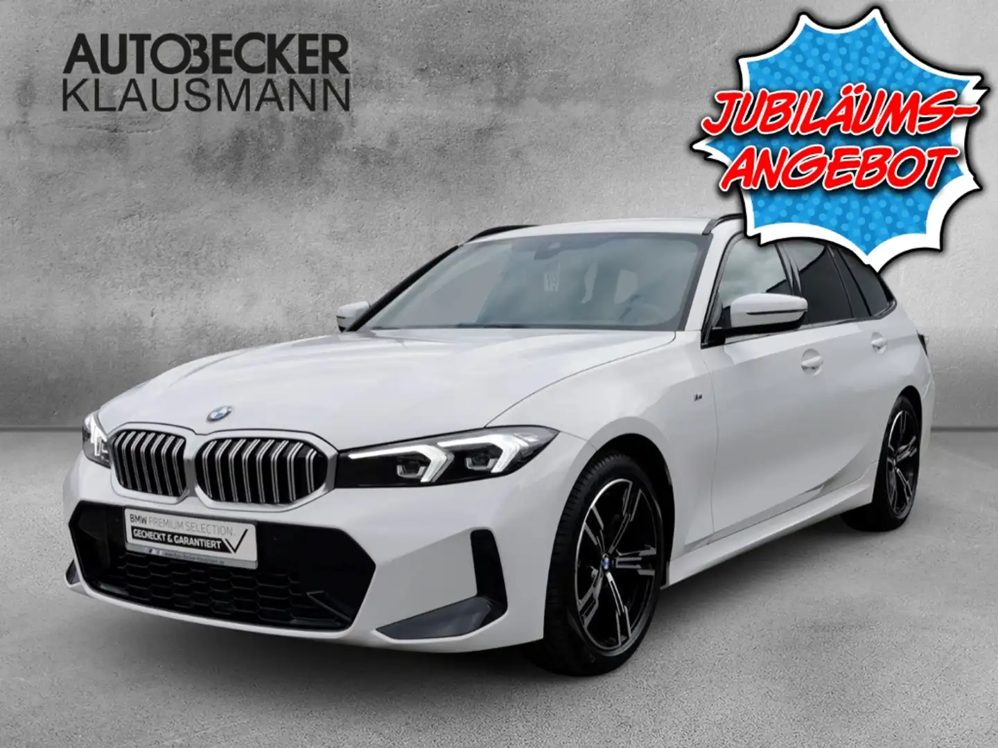 BMW 318 i TOURING AUTOMATIK M SPORT 18''AHK LC PLUS LED PD Weiß - 1