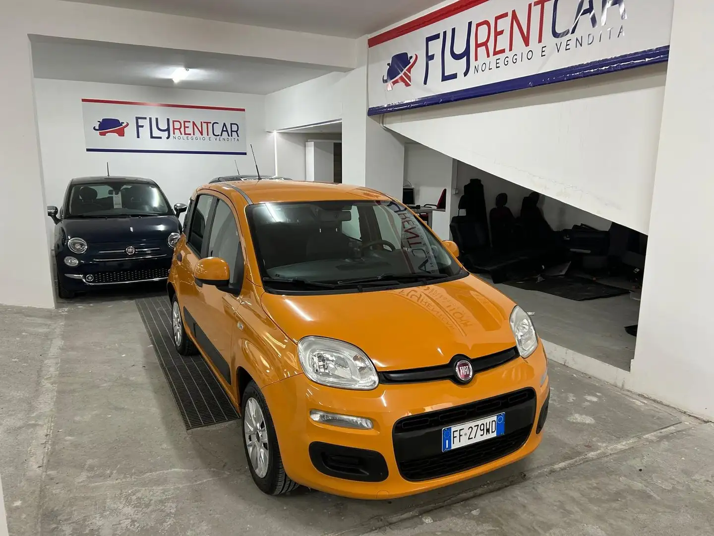Fiat Panda Panda III 2012 1.3 mjt 16v Easy s Oranje - 1