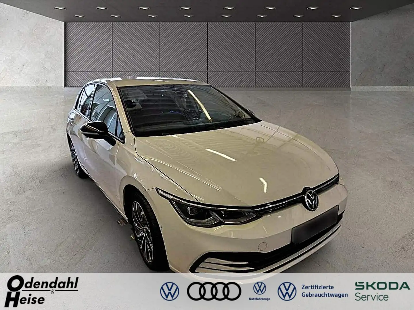 Volkswagen Golf United 2.0 TDI SCR Klima Navi Einparkhilfe Weiß - 1