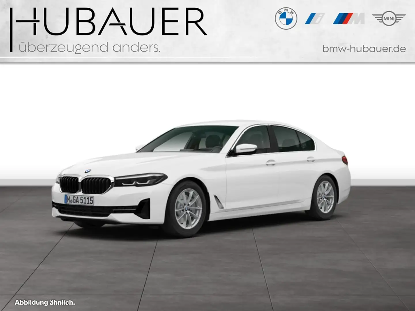 BMW 520 d Limousine [Live Cockpit+, HiFi, RFK, SHZ] White - 1