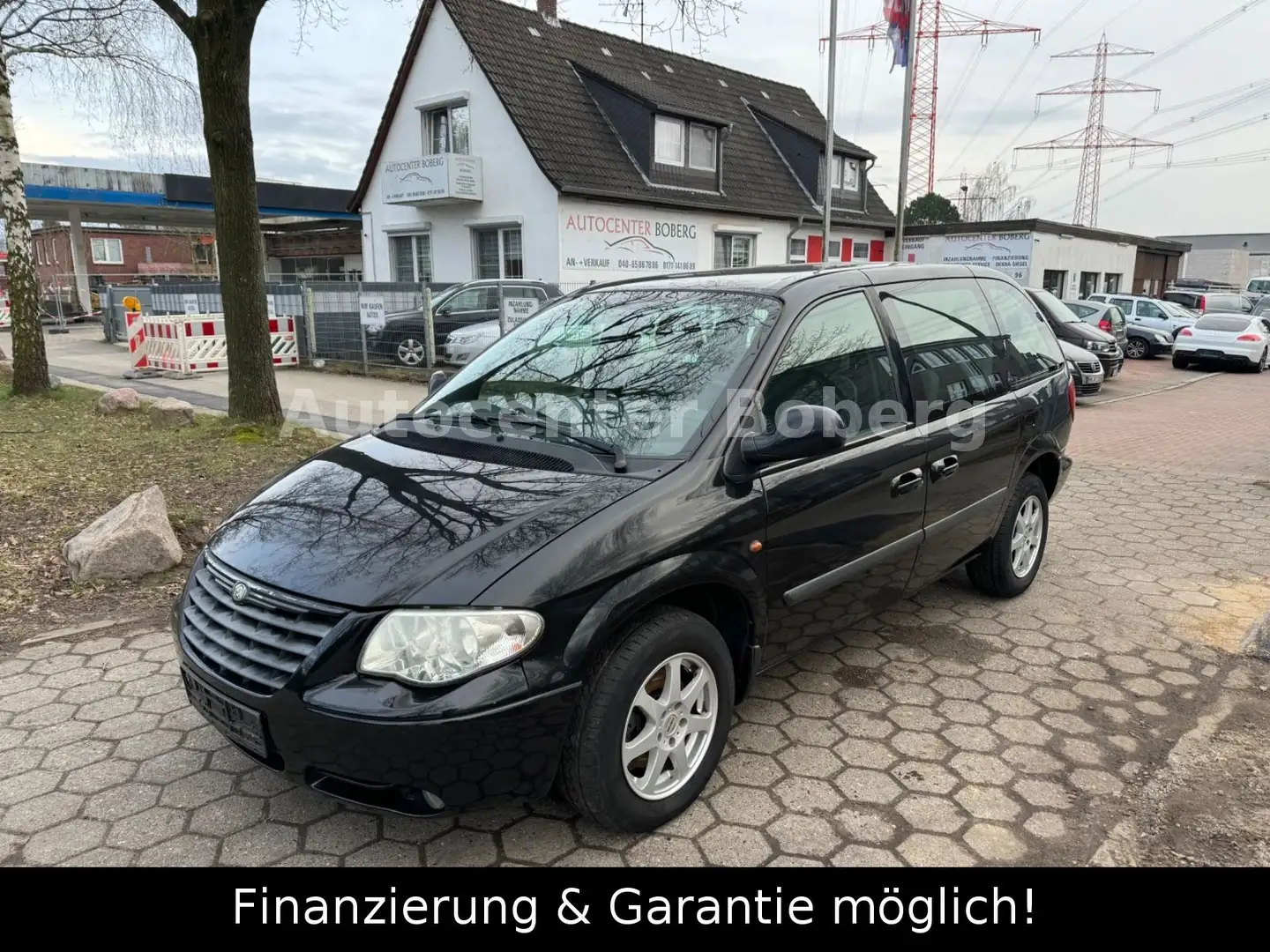 Chrysler Voyager 2.8 CRD SE Automatik TÜV NEU Klimaautoma Negro - 1