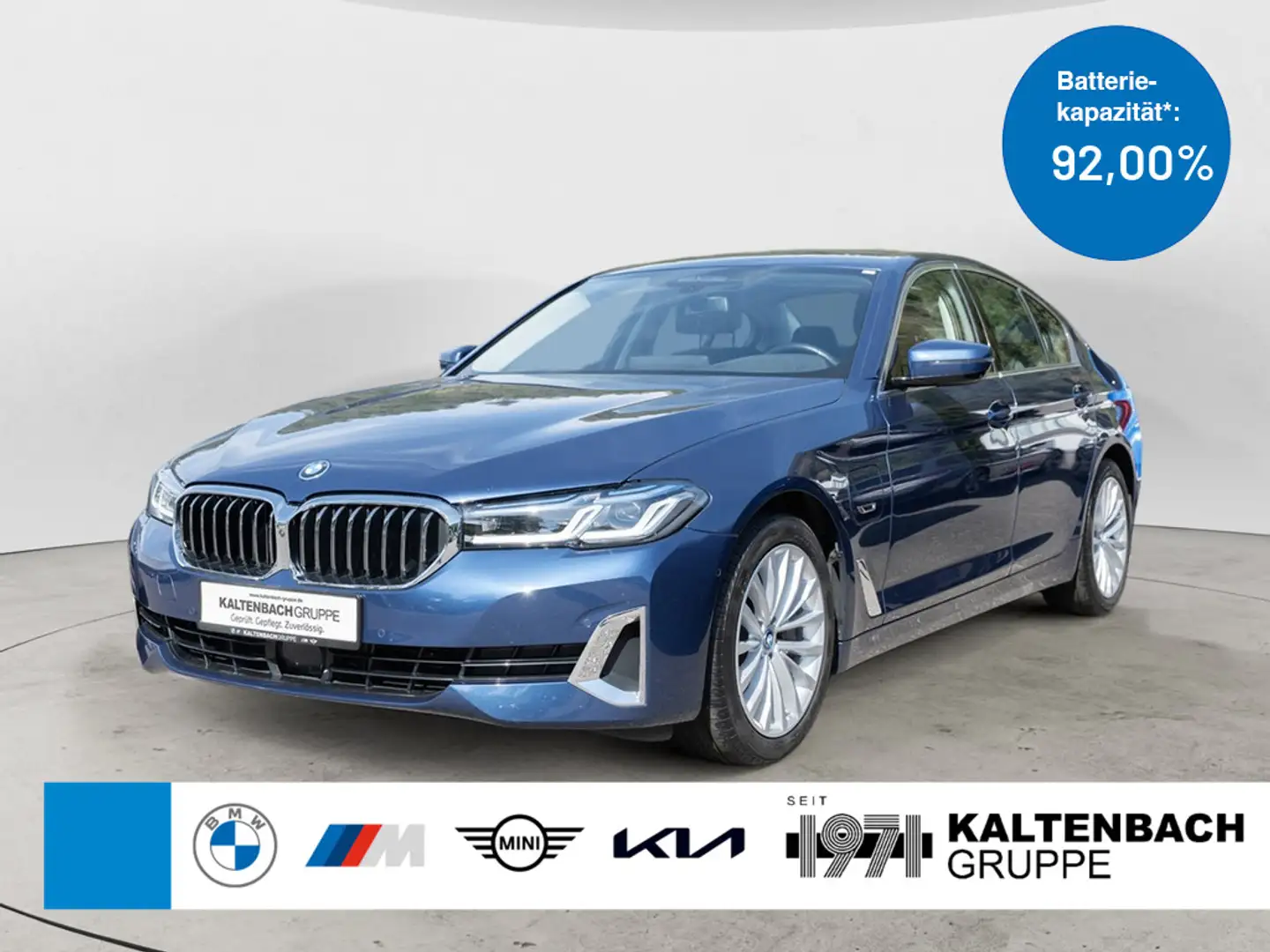 BMW 545 e xDrive Luxury Line AHK HUD 360° LASER Blau - 1