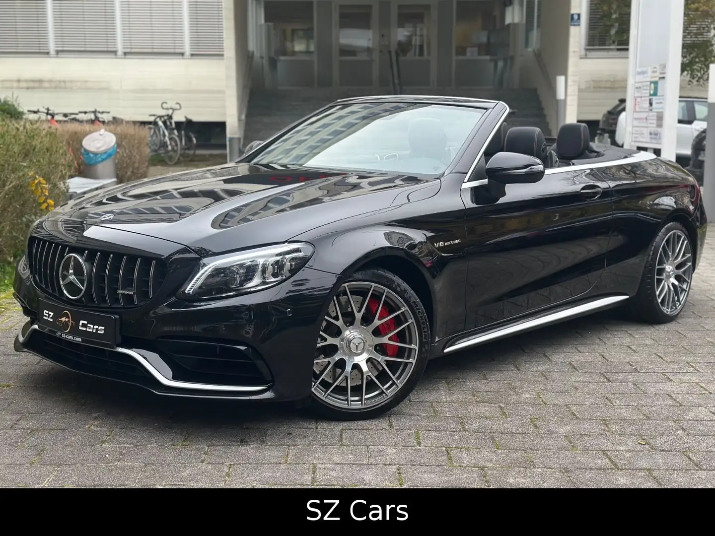 Mercedes-Benz C 63 AMG C 63 S AMG Cabrio*RFK*BURMASTER*ALCANTARA*ACC Schwarz - 1