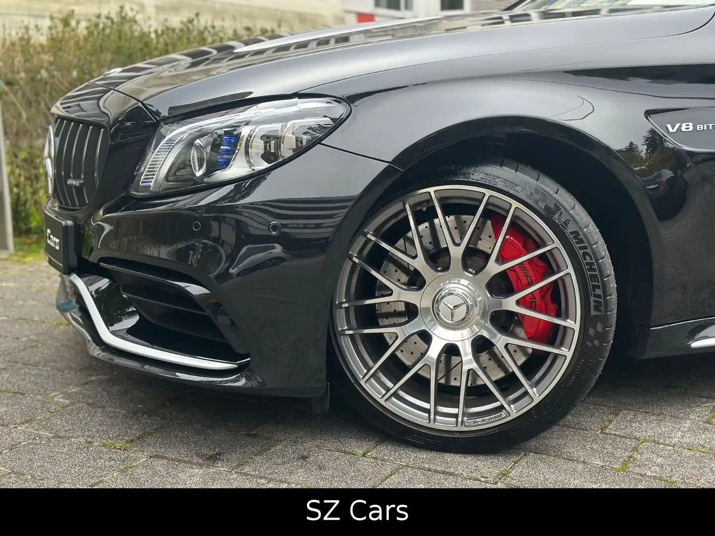 Mercedes-Benz C 63 AMG C 63 S AMG Cabrio*RFK*BURMASTER*ALCANTARA*ACC Schwarz - 2