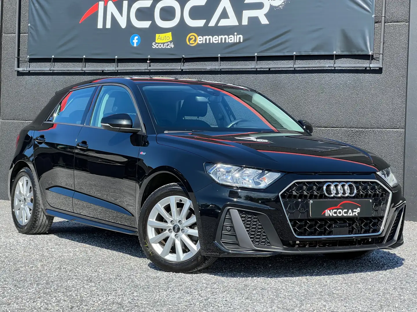 Audi A1 Sportback 30 TFSI S line Stronic * GARANTIE 1 AN * Noir - 1