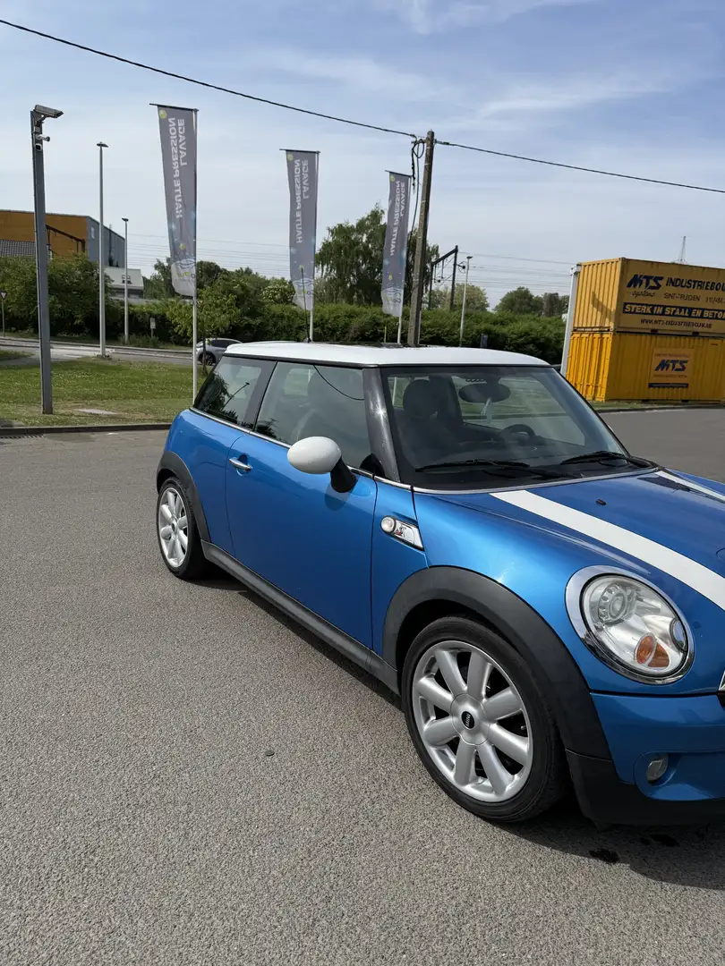 MINI Cooper S 1.6i - 163ch Bleu - 1