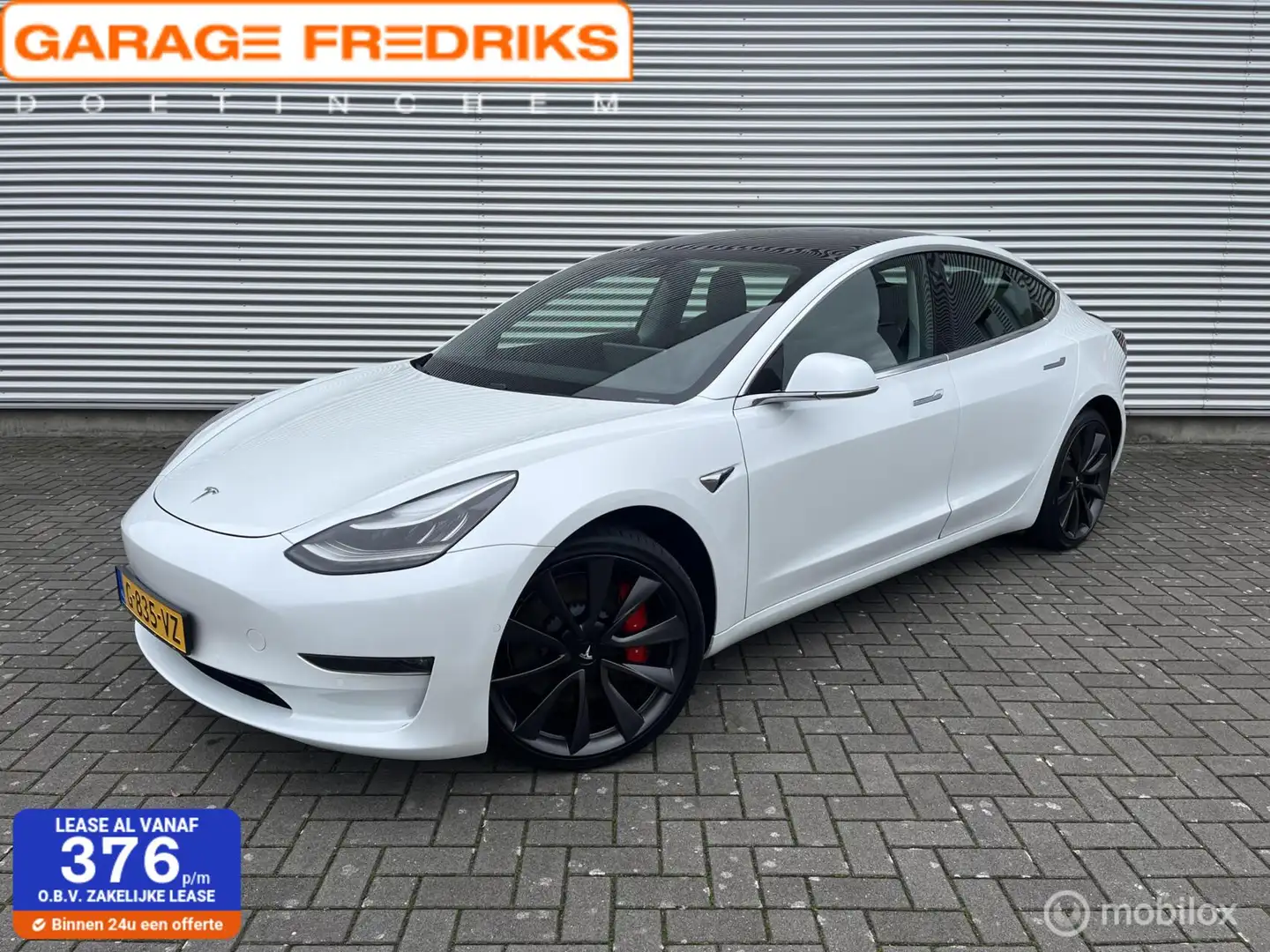 Tesla Model 3 Performance AWD 75 kWh | Pano | Org. NL | Autopilo Wit - 1
