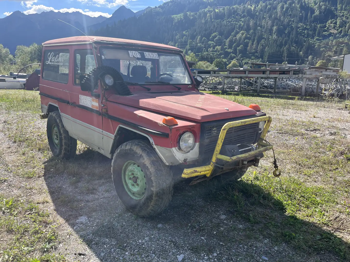 Puch G 280 GE/3 Türig/ OFFROAD Rot - 1