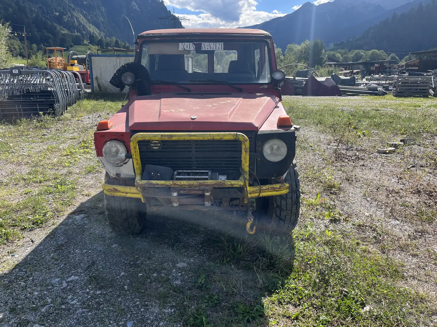 Puch G 280 GE/3 Türig/ OFFROAD Rot - 2