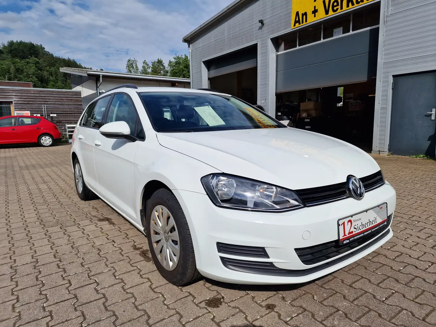 Volkswagen Golf Variant Trendline BMT KLIMA 1.Hand-SR+WR+NAVI+BLUETHOOTH Weiß - 2