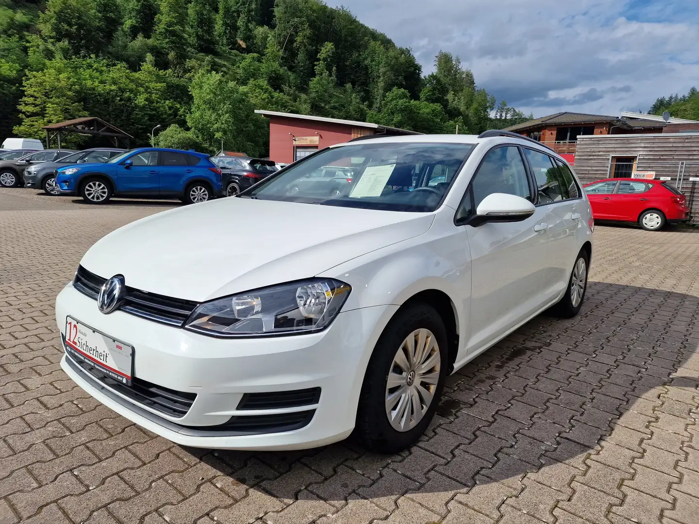 Volkswagen Golf Variant Trendline BMT KLIMA 1.Hand-SR+WR+NAVI+BLUETHOOTH Weiß - 1
