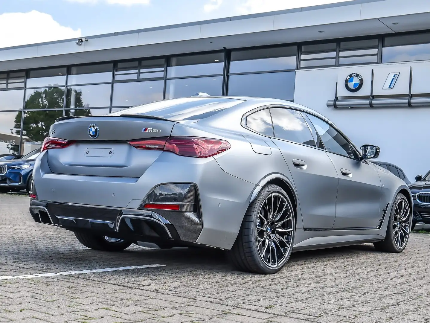 BMW i4 M60 M Sport Pro HuD 360° H/K Sound FROZEN Grey Grigio - 2