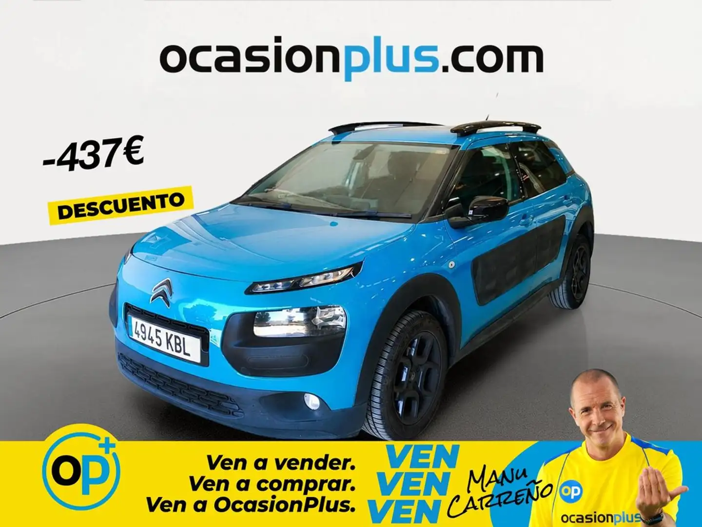 Citroen C4 Cactus 1.2 PureTech S&S Feel 110 Azul - 1