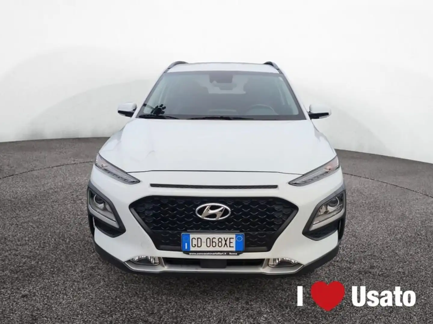 Hyundai KONA I 2017 1.6 hev Xtech 2wd dct Weiß - 2
