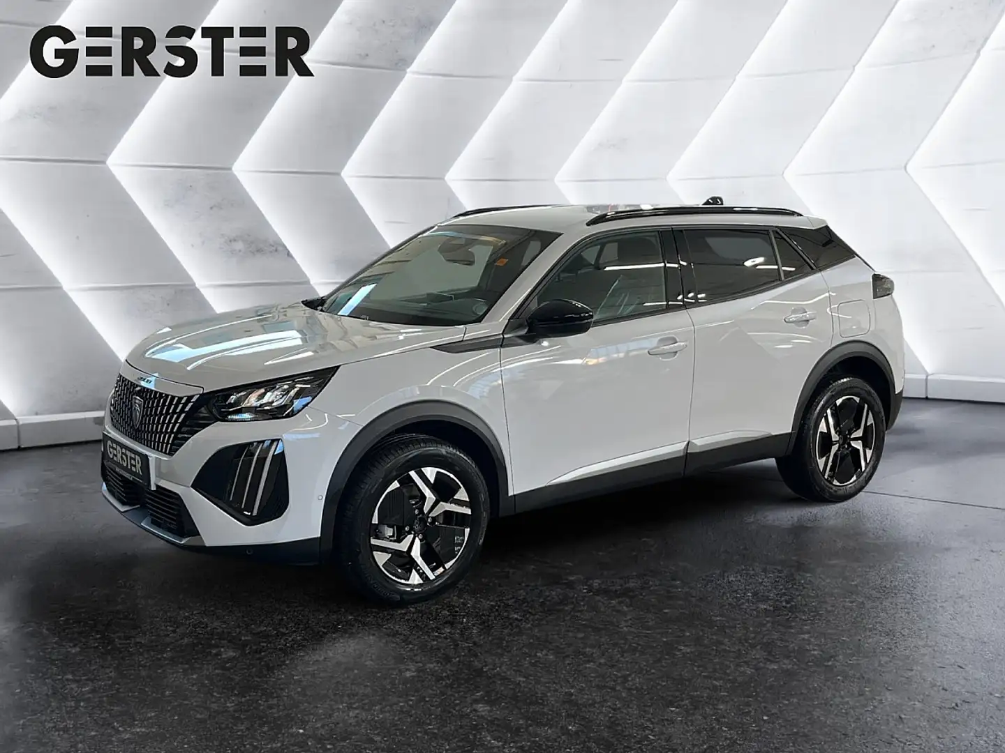 Peugeot 2008 Hybrid 145 e-DCS6 Allure Weiß - 1