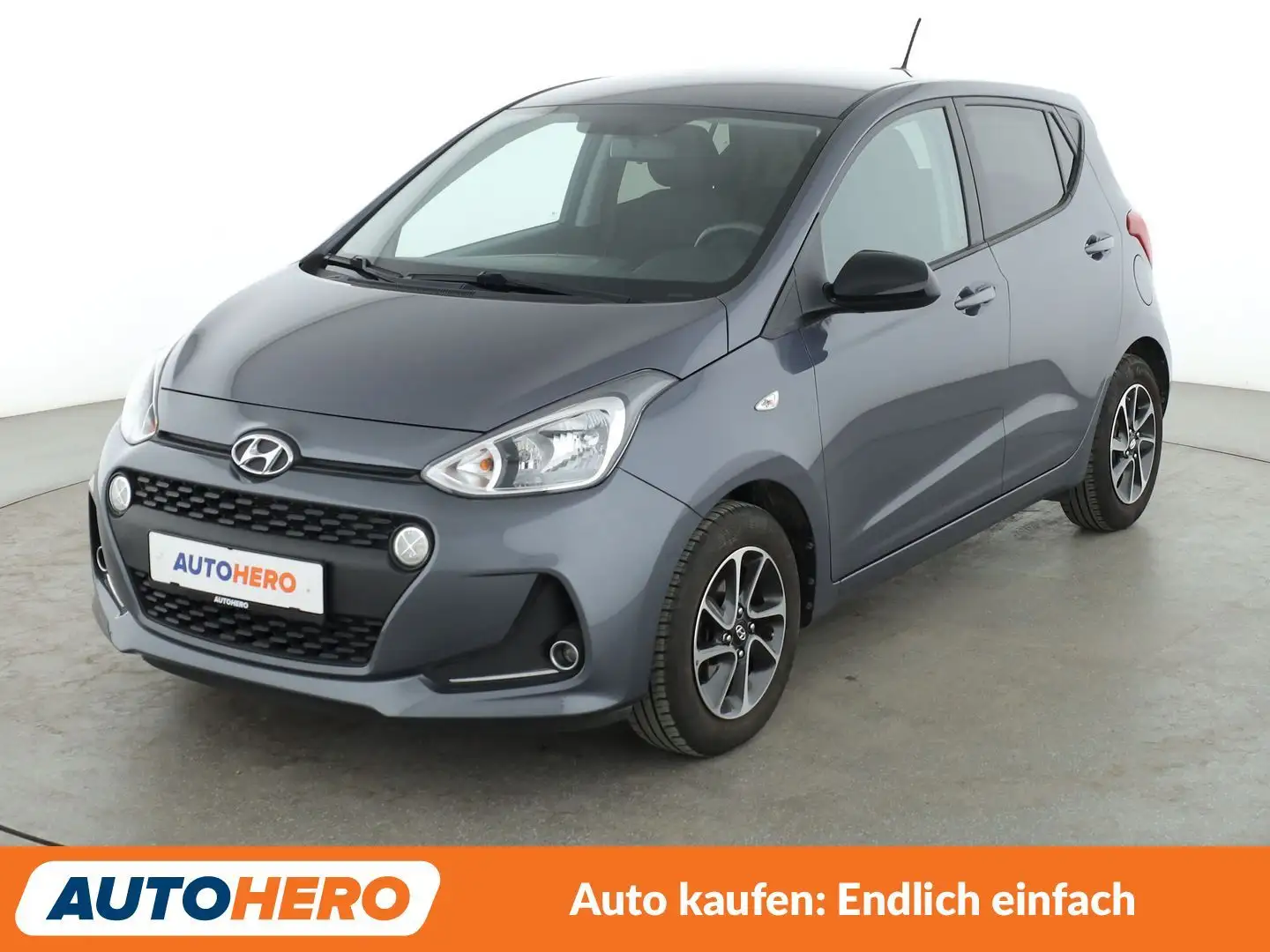 Hyundai i10 1.2 LEVEL 3 Aut*PDC*SHZ*KLIMA*GARANTIE* Grau - 1