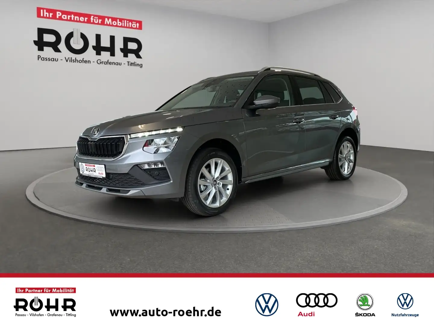 Skoda Kamiq 130 Jahre Premium (AHK.DAB.PDC.GRA.SHZ.Virtual Coc Grau - 1